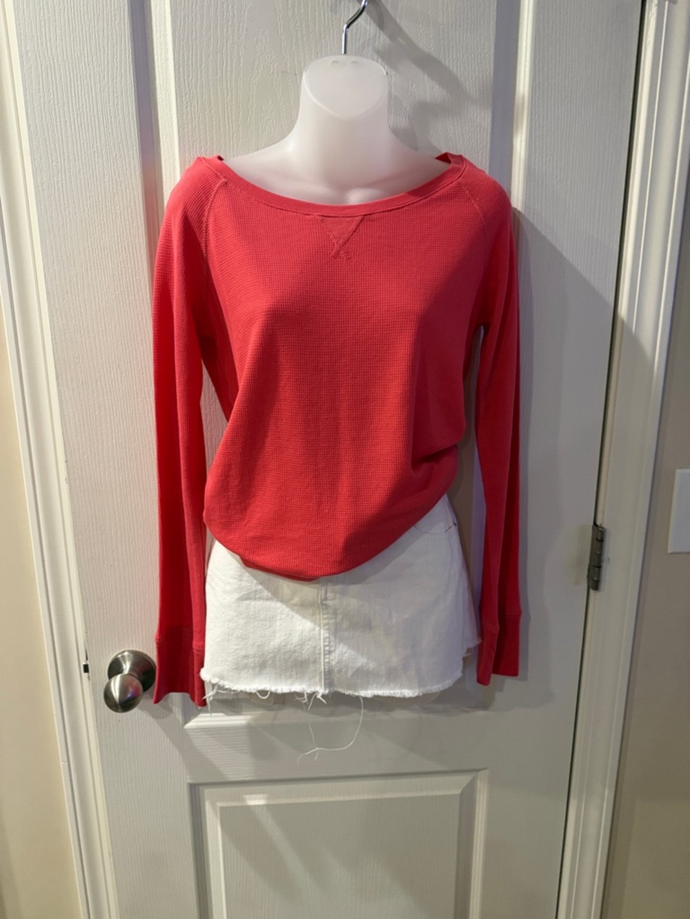 Peach Long Sleeve Flannel 
Size Large 

🍑NWT🍑